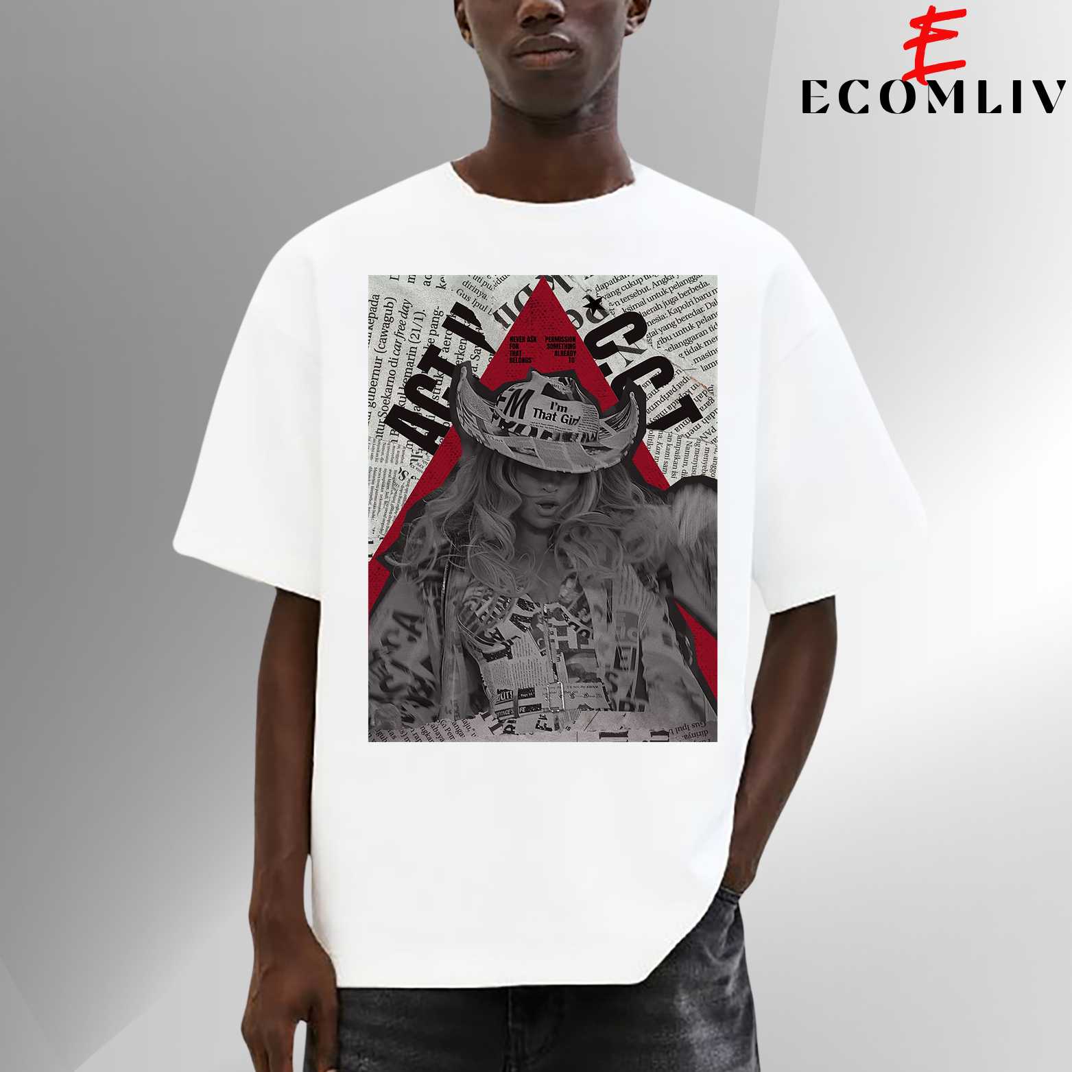 Beyoncé Cowboy Carter Shirt, Unisex Pop Culture Tee, Americana Aesthetic
